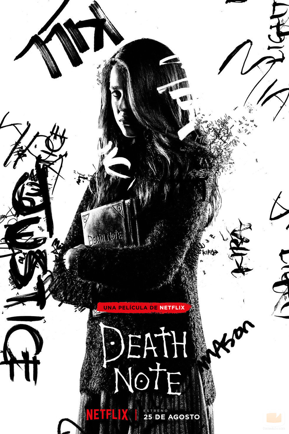 Margaret Qualley es Mia Sutton en 'Death Note'