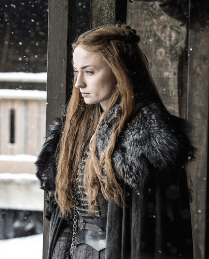 Sansa Stark en el segundo capítulo de la séptima temporada de 'Juego de Tronos'