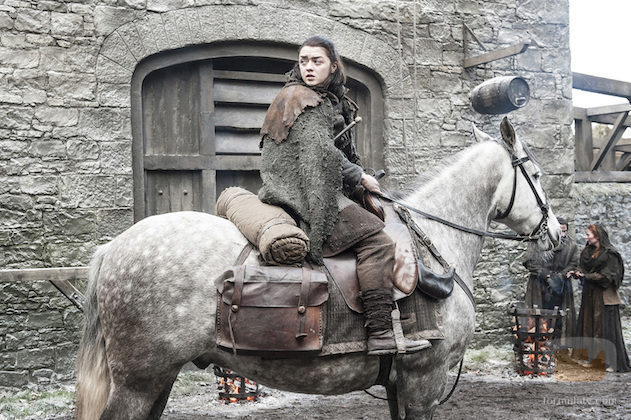 Arya Stark en el segundo capítulo de la séptima temporada de 'Juego de Tronos'