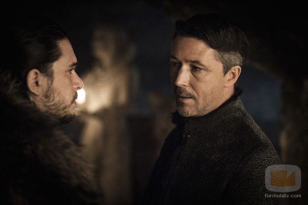 Jon Nieve y Meñique en el segundo capítulo de la séptima temporada de 'Juego de Tronos'