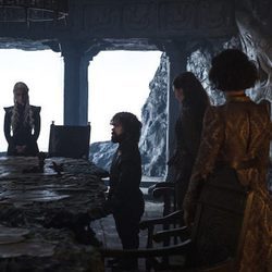 Daenerys, Tyrion y Yara en el segundo capítulo de la séptima temporada de 'Juego de Tronos'
