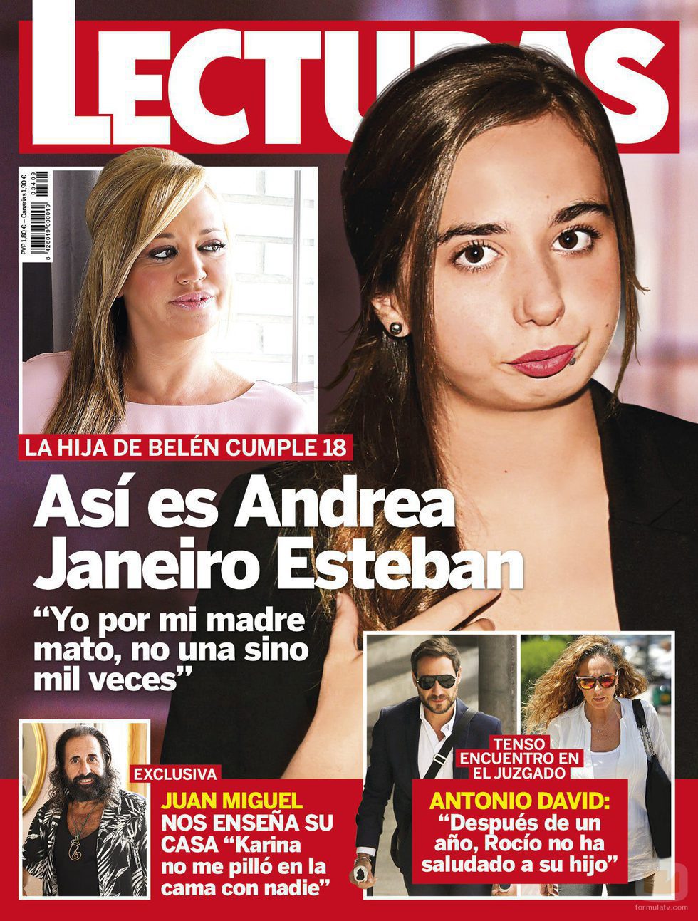 Portada de la revista Lecturas de Andreíta