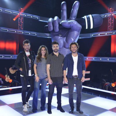 Juanes, Pablo López, Manuel Carrasco y Malú, coaches de 'La Voz'