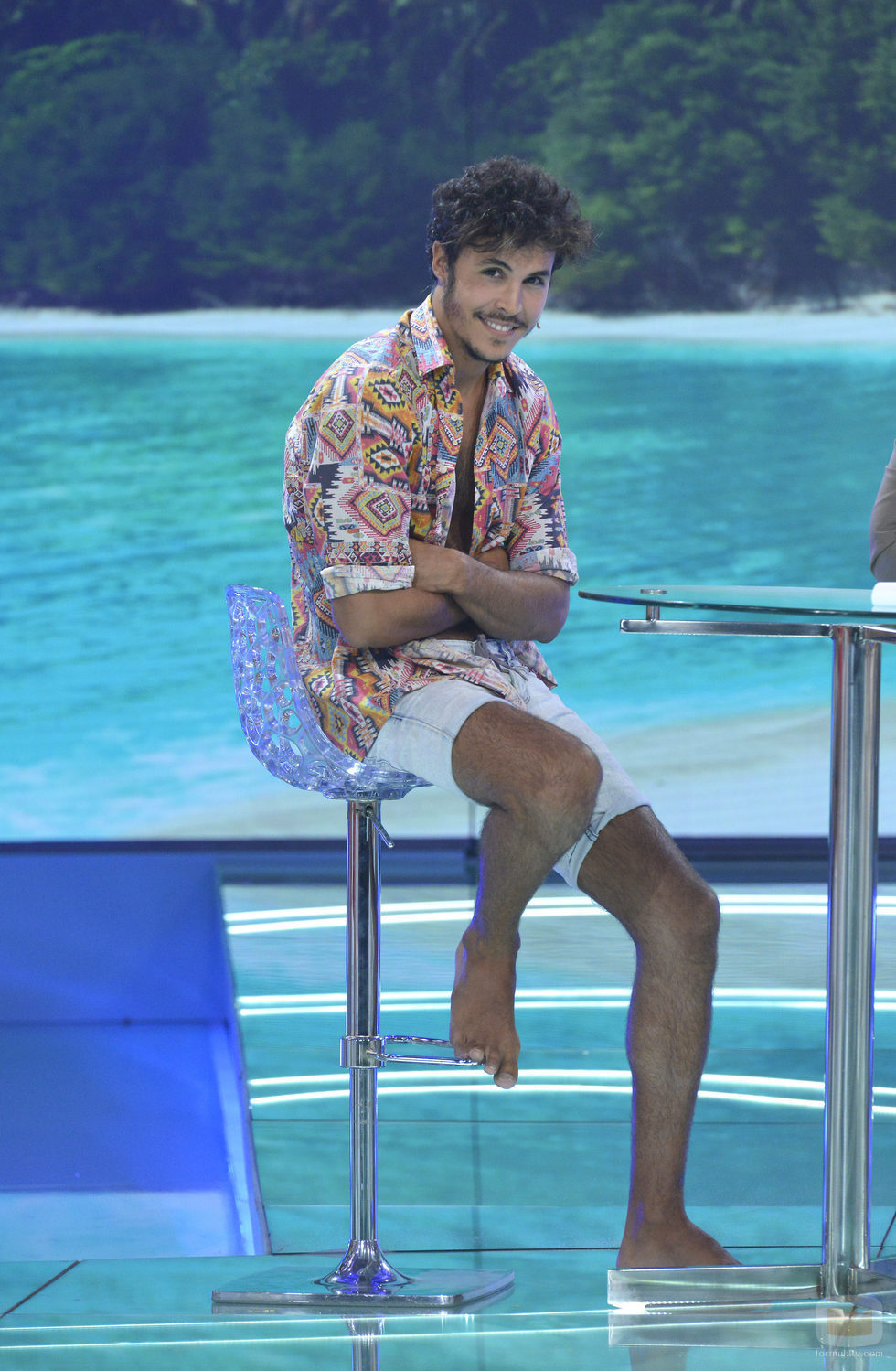 Kiko Jiménez en la última gala de 'Supervivientes 2017'