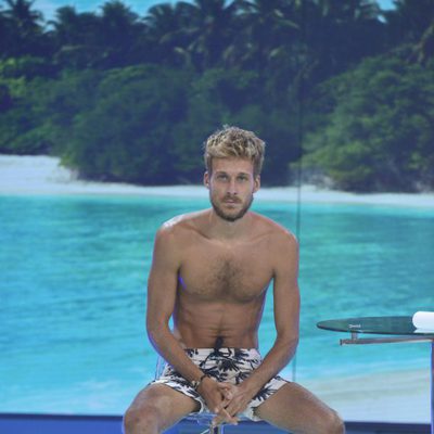 Alejandro Caracuel posa en la gala final de 'Supervivientes 2017'
