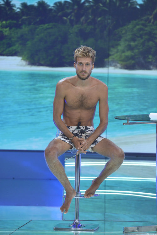 Alejandro Caracuel posa en la gala final de 'Supervivientes 2017'