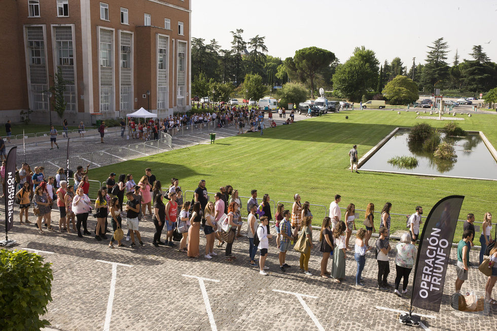 Más de 2000 personas asistieron al casting de 'OT 2017' en Madrid