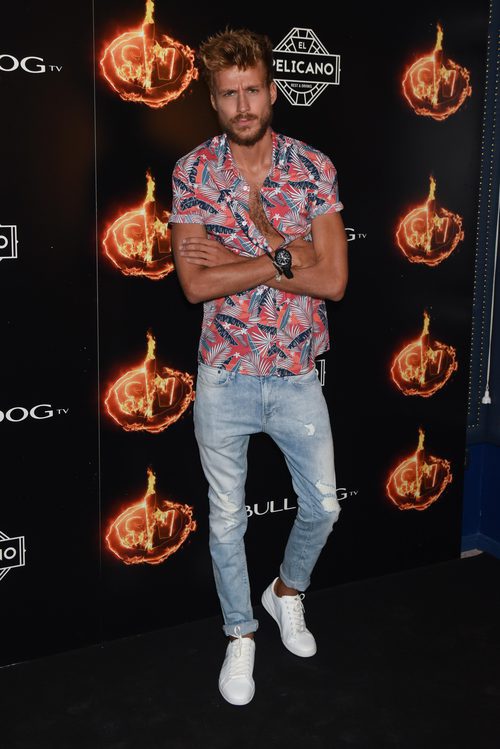 Alejandro Caracuel en la fiesta de 'Supervivientes 2017'