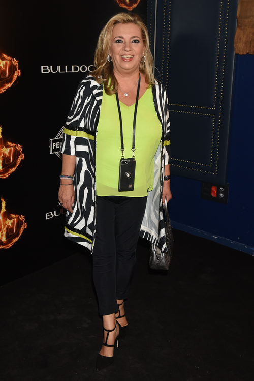 Carmen Borrego en la fiesta de 'Supervivientes 2017'