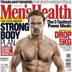 Sam Heughan se desnuda para  Men's Health South África