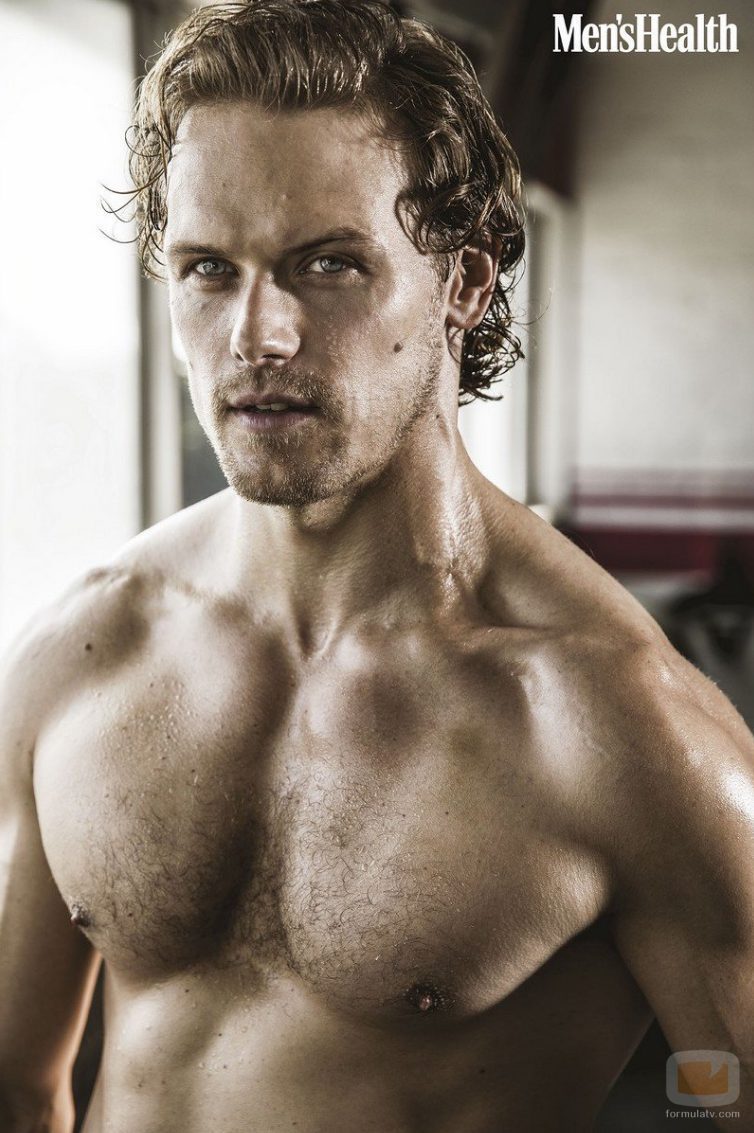 Sam Heughan posa sexy para Men's Health South África
