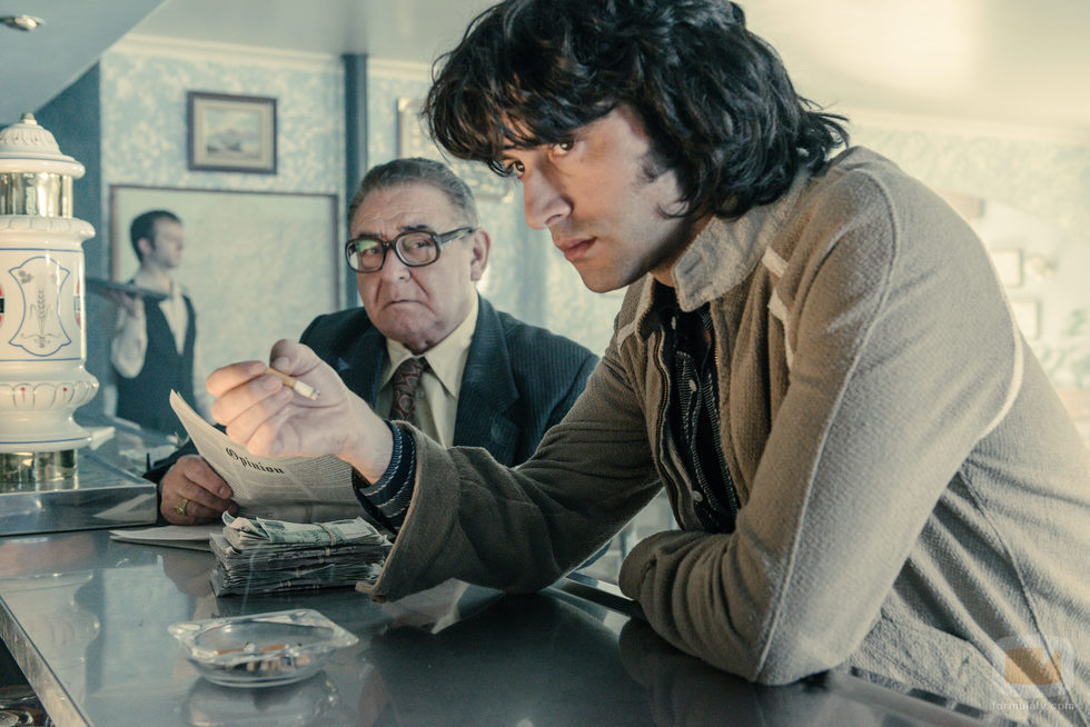 Javier Rey y Manuel Lourenzo en 'Fariña'