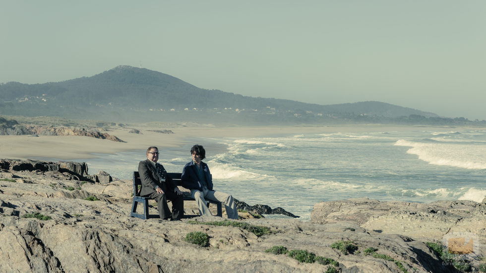 Javier Rey y Antonio Durán Morris en 'Fariña'