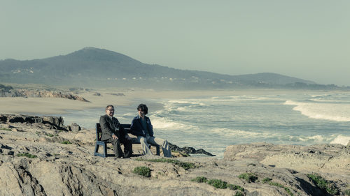 Javier Rey y Antonio Durán Morris en 'Fariña'