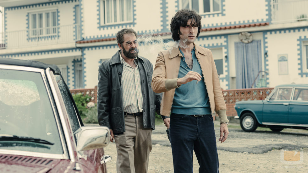 Javier Rey y Carlos Blanco en 'Fariña'