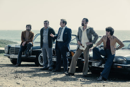 Parte de los actores que conforman 'Fariña'