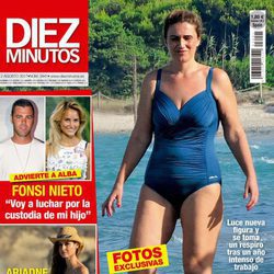 Carlota Corredera luce cuerpo en la portada de Diez Minutos