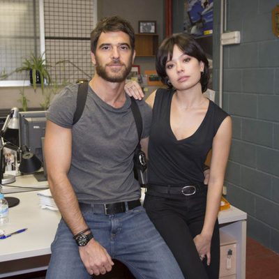 Alfonso Bassave y Anna Castillo en las fotos promocionales de 'Estoy vivo'