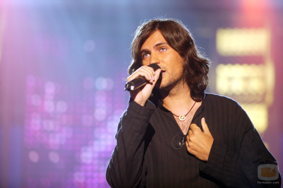 Fran Dieli cantando en 'Operación Triunfo 2005'
