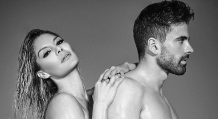 Ivonne Reyes y Sergio Ayala posan semidesnudos