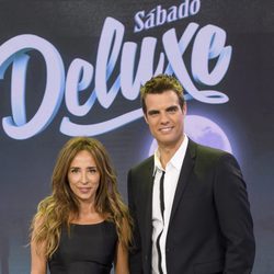 María Patiño y David Aleman en 'Sábado Deluxe'