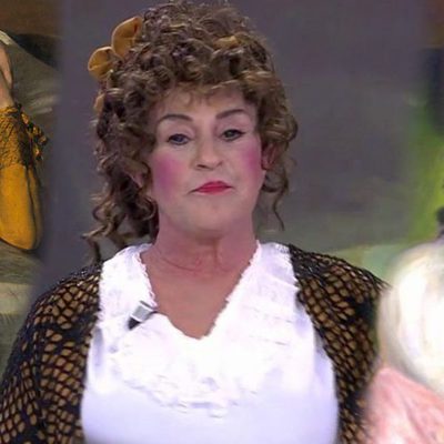 Chelo García-Cortés disfrazada de "La maja desnuda" en 'Sálvame'