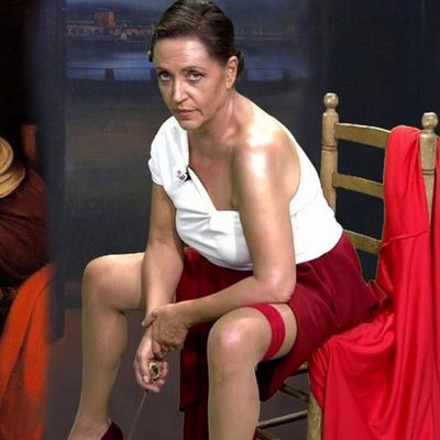Lydia Lozano disfrazada de "La chiquita piconera" en 'Sálvame'