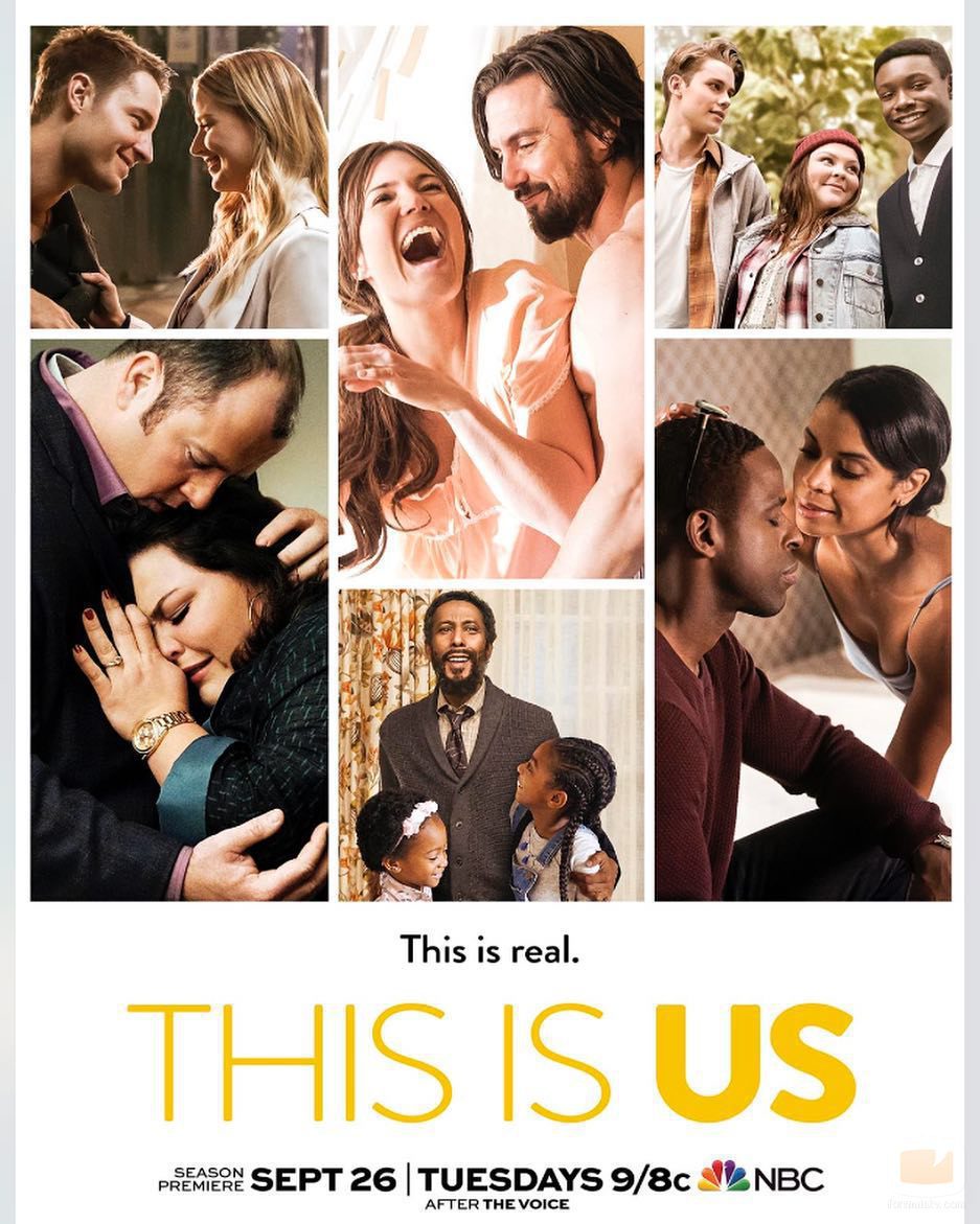 Cartel de la 2ª temporada de 'This Is Us'