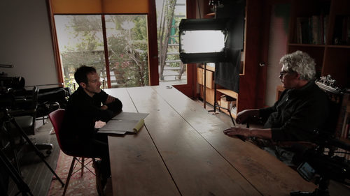 Rodchenko es entrevistado por Fogel en 'Ícaro'