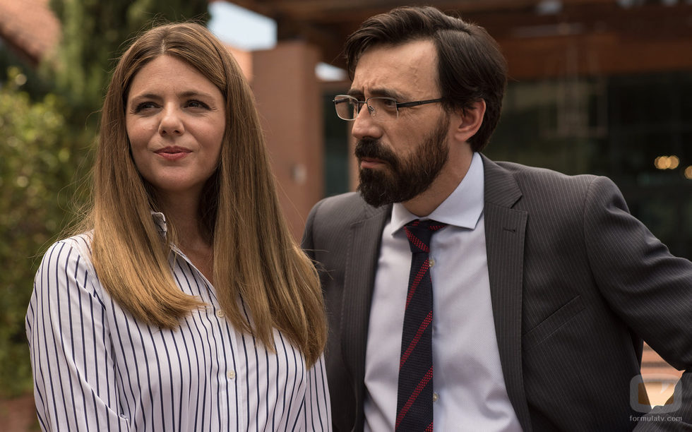 Manuela Velasco e Israel Elejalde en 'Traición', nueva serie de TVE