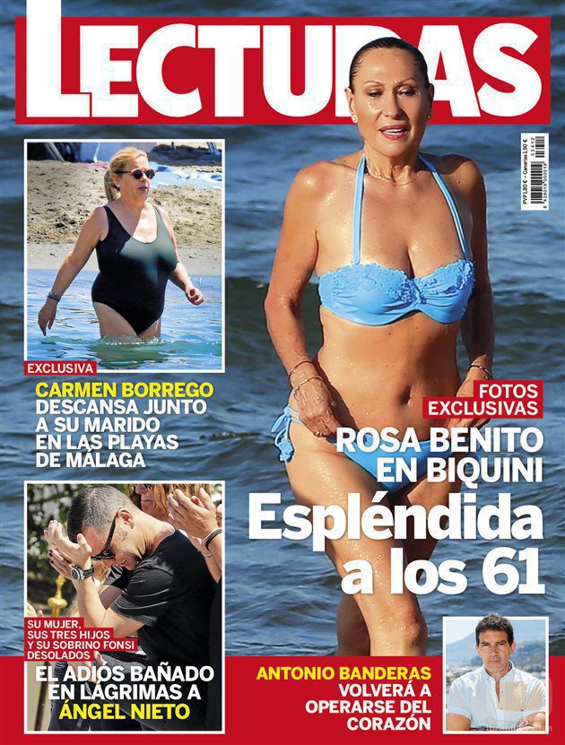 Portada Lecturas con Carmen Borrego y Rosa Benito