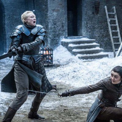 Brienne de Tarth y Arya Stark en el 7x04 de 'Juego de Tronos'