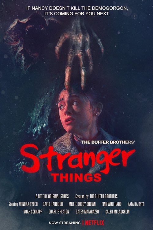 Nuevo poster de la T2 de 'Stranger Things', que homenajea a "Pesadilla en Elm Street"
