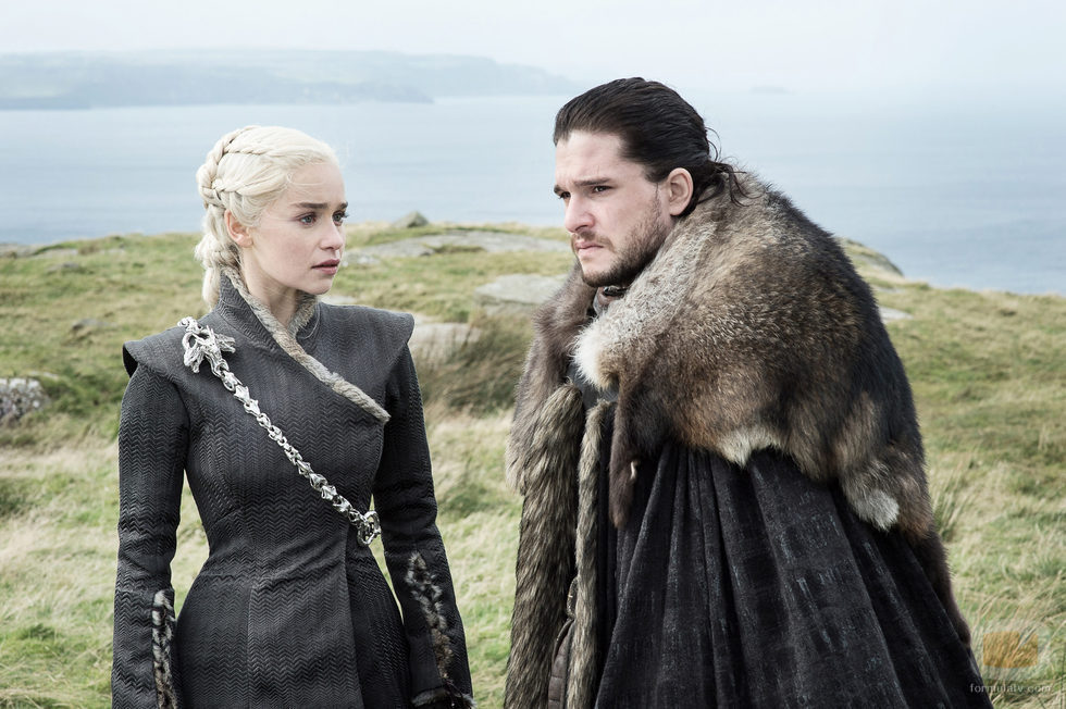 Daenerys Targaryen y Jon Nieve, de nuevo juntos, en el 7x05 de 'Juego de tronos'