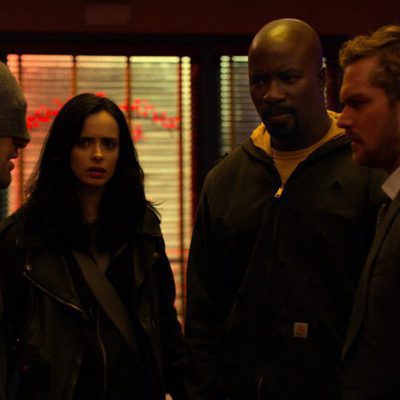 Los integrantes de 'The Defenders', juntos