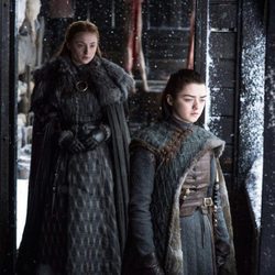 Sansa y Arya Stark en el 7x06 de 'Juego de Tronos'