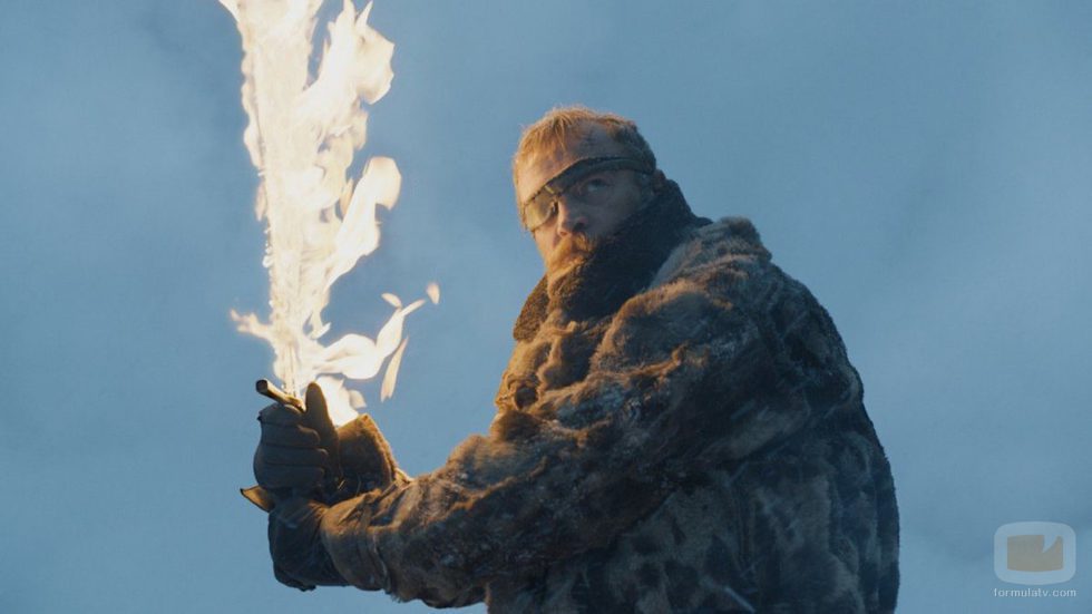 Beric Dondarrion en el 7x06 de 'Juego de Tronos' 