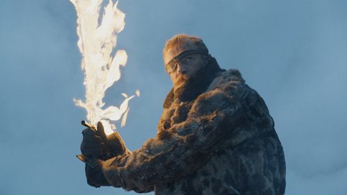 Beric Dondarrion en el 7x06 de 'Juego de Tronos' 