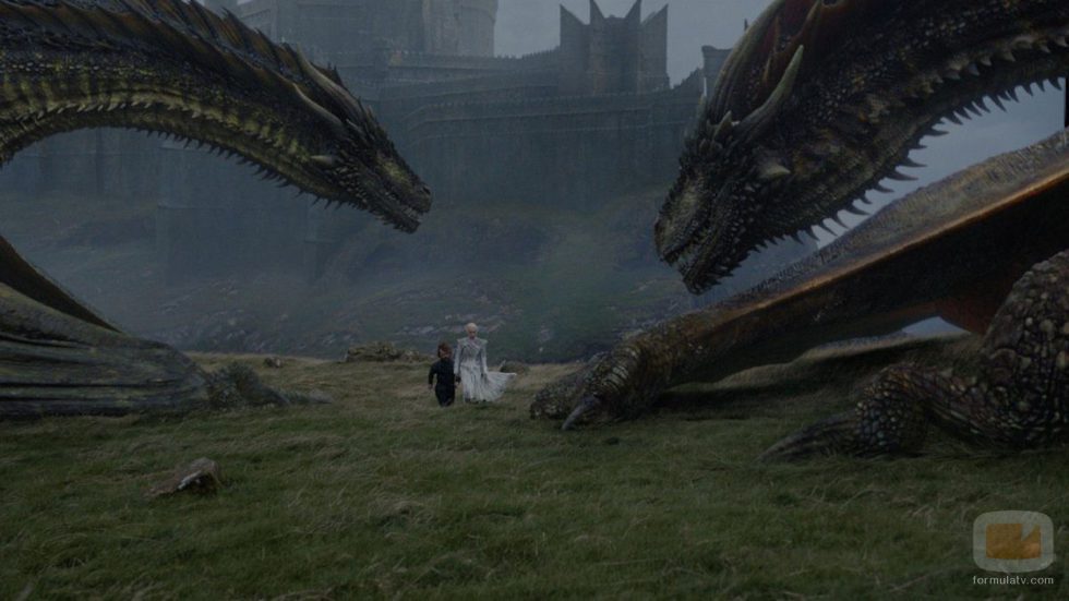 Daenerys y sus dragones en el 7x06 de 'Juego de Tronos'
