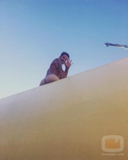 Luis Fernández desnudo en Instagram
