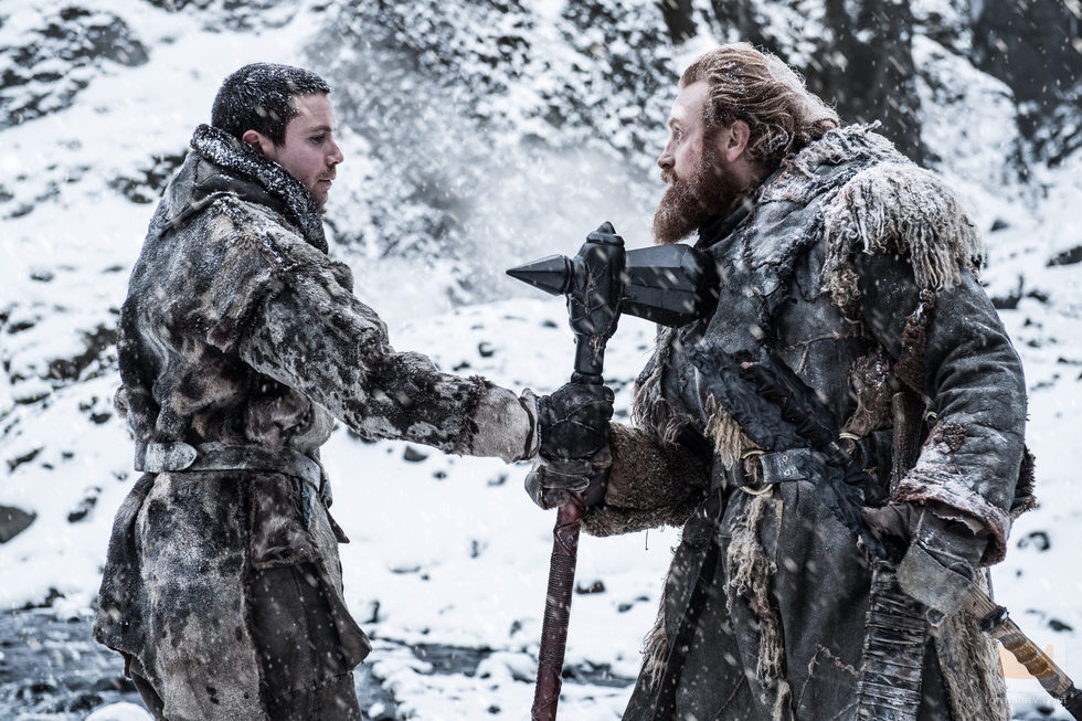 Tortmund Matagigantes y Gendry en el 7x06 de 'Juego de Tronos'