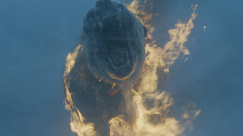 Un oso white walker en el 7x06 de 'Juego de Tronos'