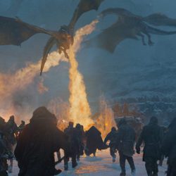 Los dragones de Daenerys en el 7x06 de 'Juego de Tronos'