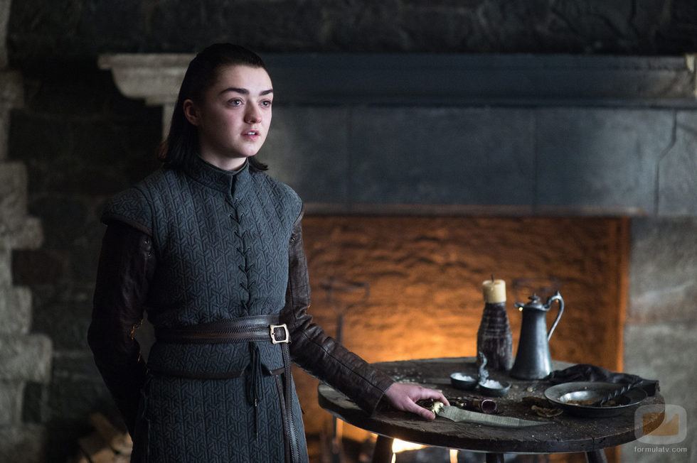 Arya Stark durante el episodio 7x06 de 'Juego de Tronos'
