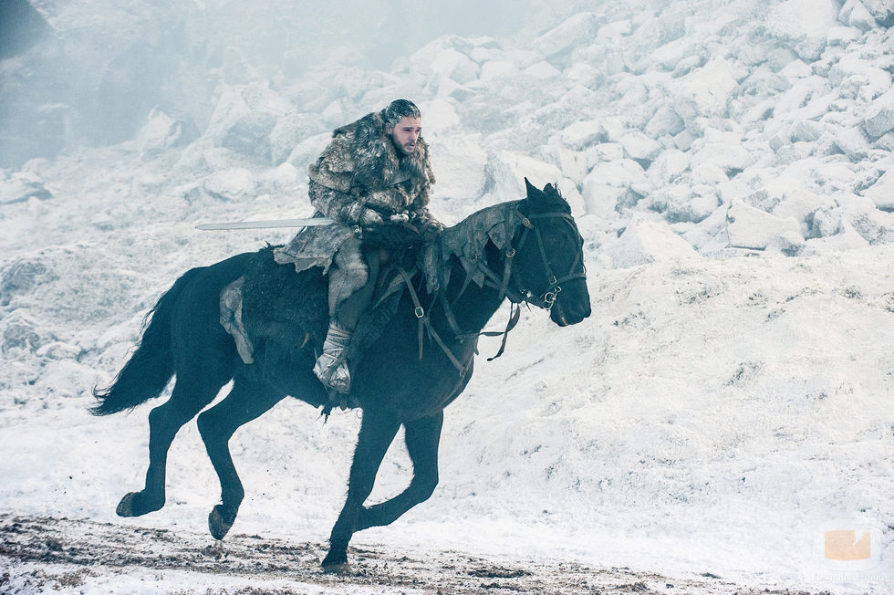 Jon Nieve escapa en el 7x06 de 'Juego de Tronos'