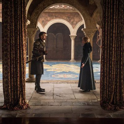Cersei y Jaime Lannister en el 7x07 de 'Juego de Tronos'