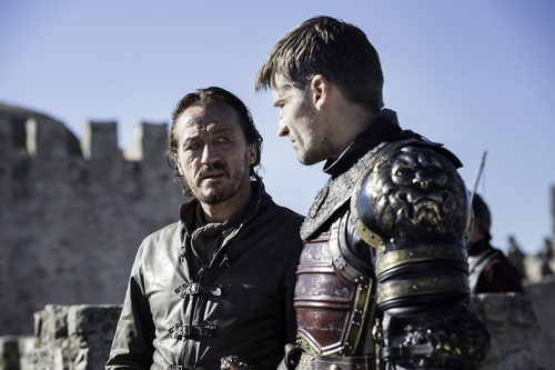 Jaime Lannister y Bronn en el 7x07 de 'Juego de Tronos'