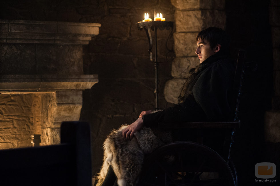 Bran Stark durante el 7x07 de 'Juego de Tronos'