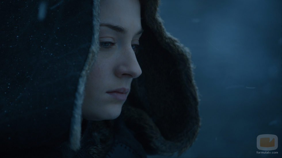 Sansa Stark durante el 7x07 de 'Juego de Tronos'
