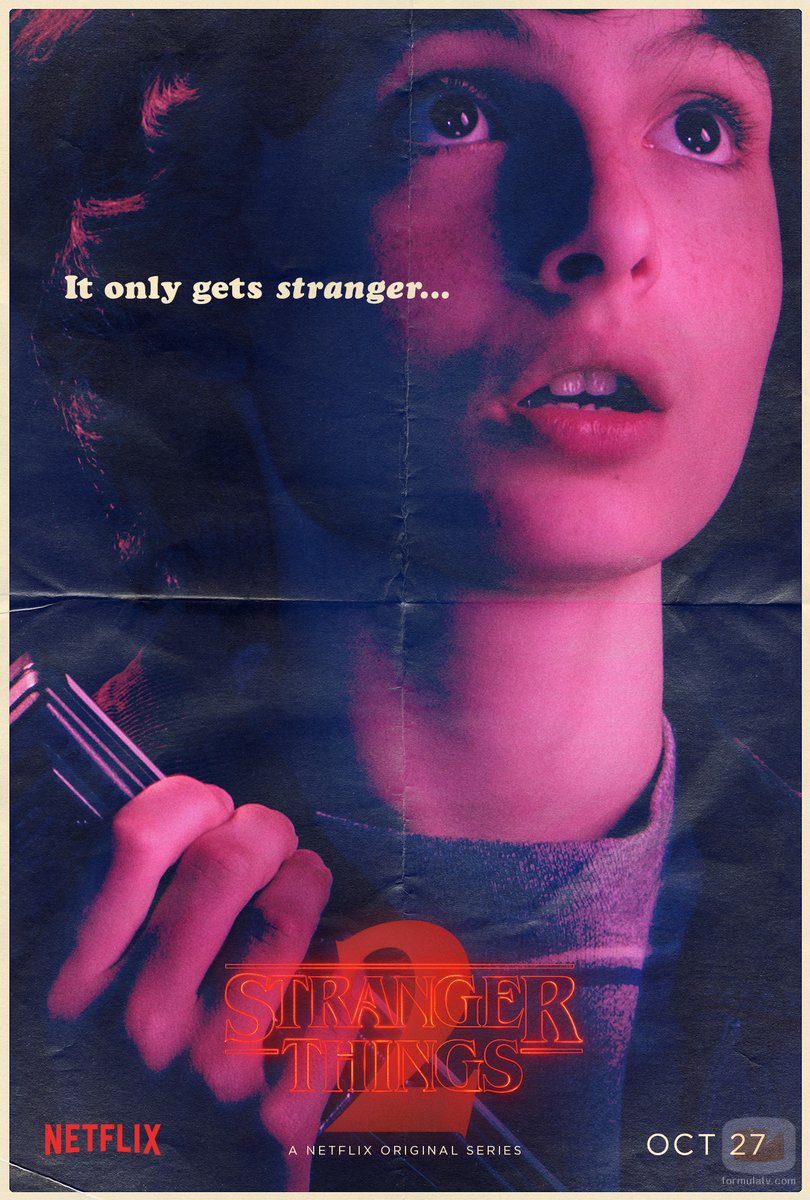Cartel de Mike Wheeler en la segunda temporada de 'Stranger Things'